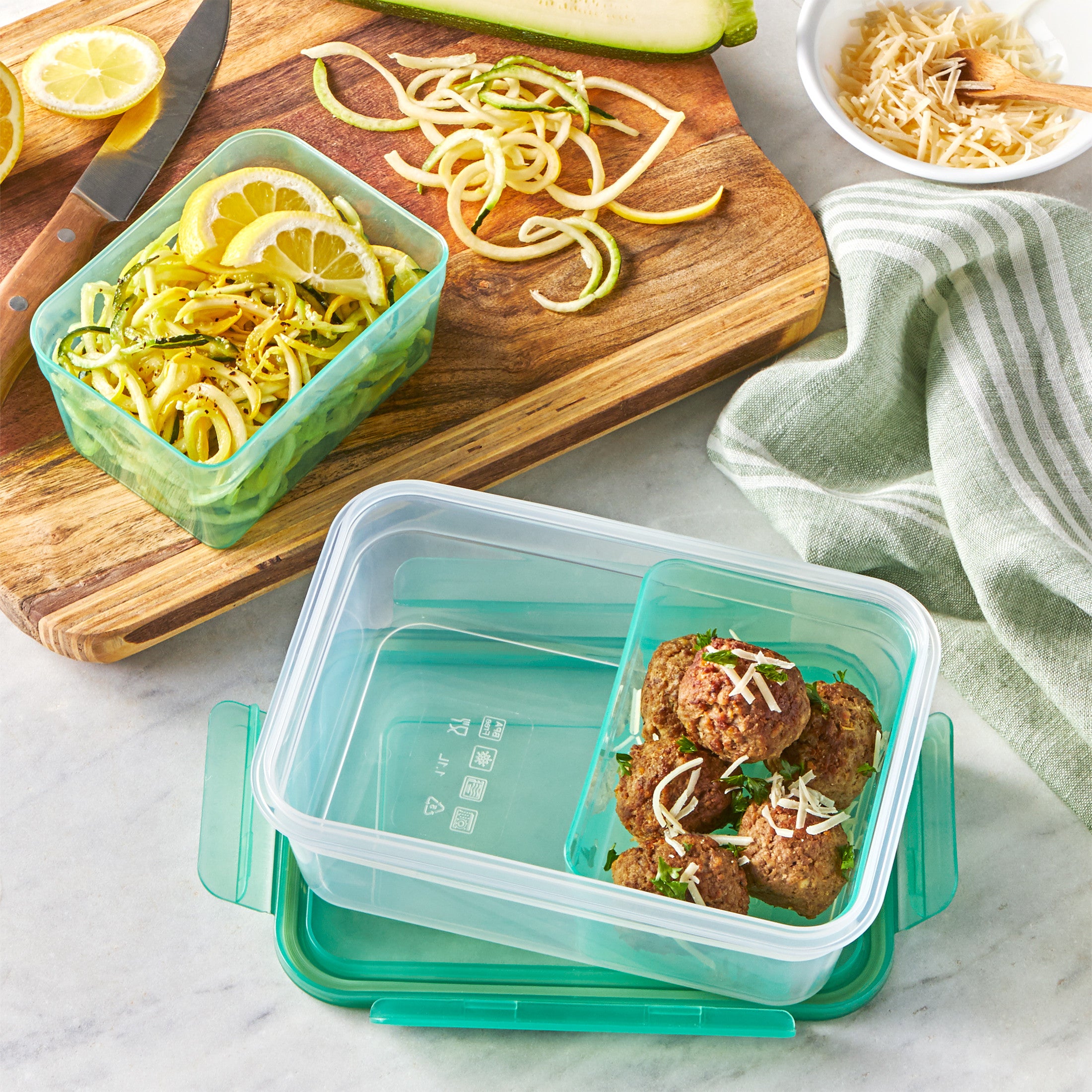 Snapware® TS Meal Prep Rectangle 4.6 Cup-2 Trays