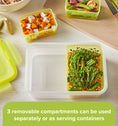 Snapware® TS Meal Prep Rectangle 5.9 Cup-3 Trays