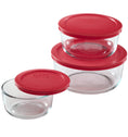 Pyrex® Storage Red 6 Piece Set
