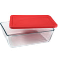 Pyrex® Storage Red 11 Cup Rectangle
