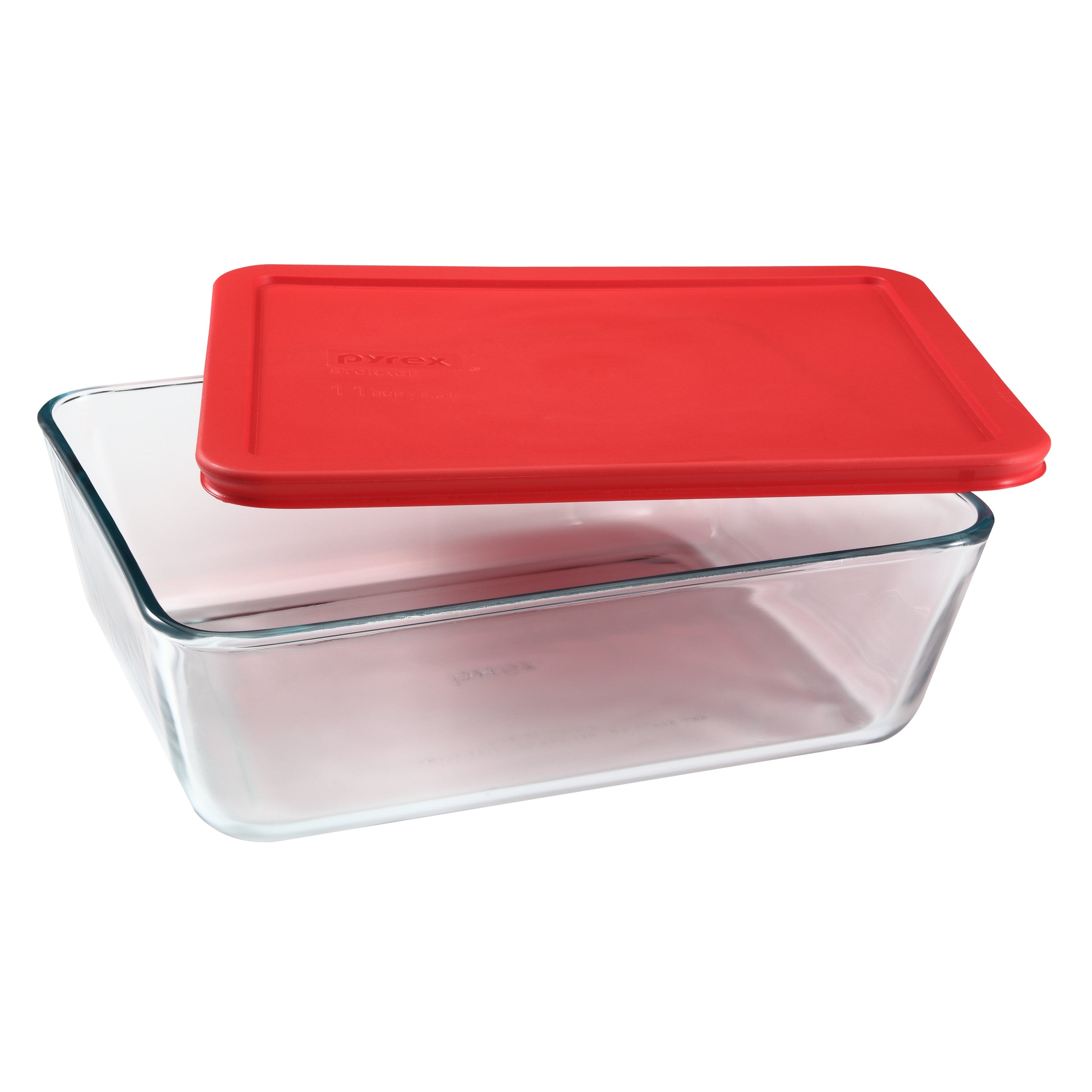 Pyrex® Storage Red 11 Cup Rectangle